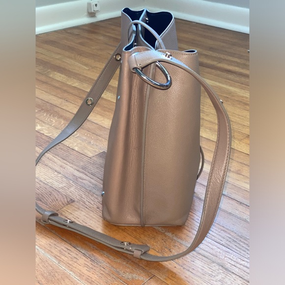 Rebecca Minkoff Megan Shoulder Bag Beige - Picture 6 of 16